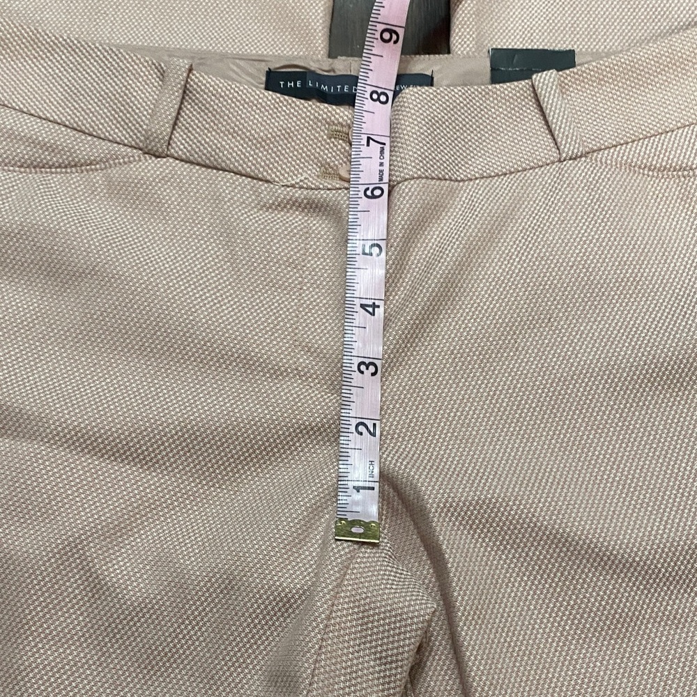 The Limited Blush Pink Houndstooth Drew Fit Pants - Picture 5 of 9